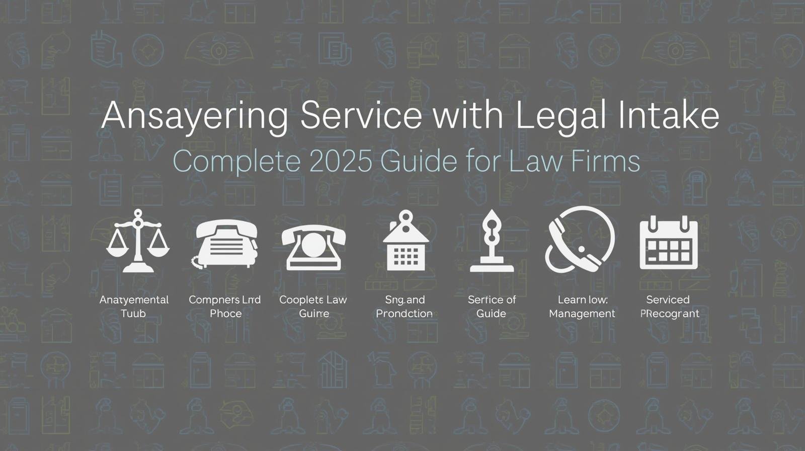 Answering Service with Legal Intake: Complete 2025 Guide for Law Firms